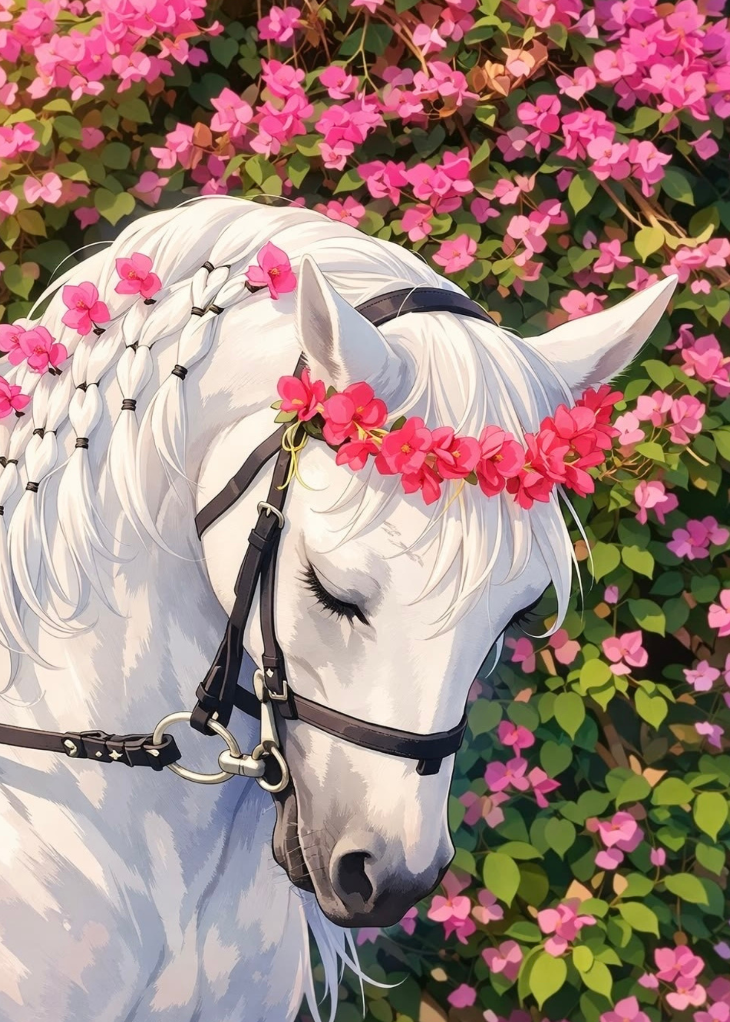 Corcel de Primavera | Animales by Diamantivo 30 x 40