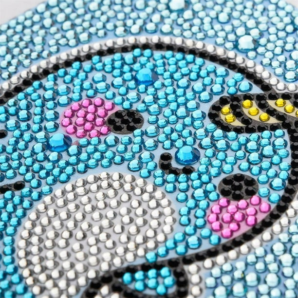 Delfin Pintura con Diamantes para Niños + Marco 18x18