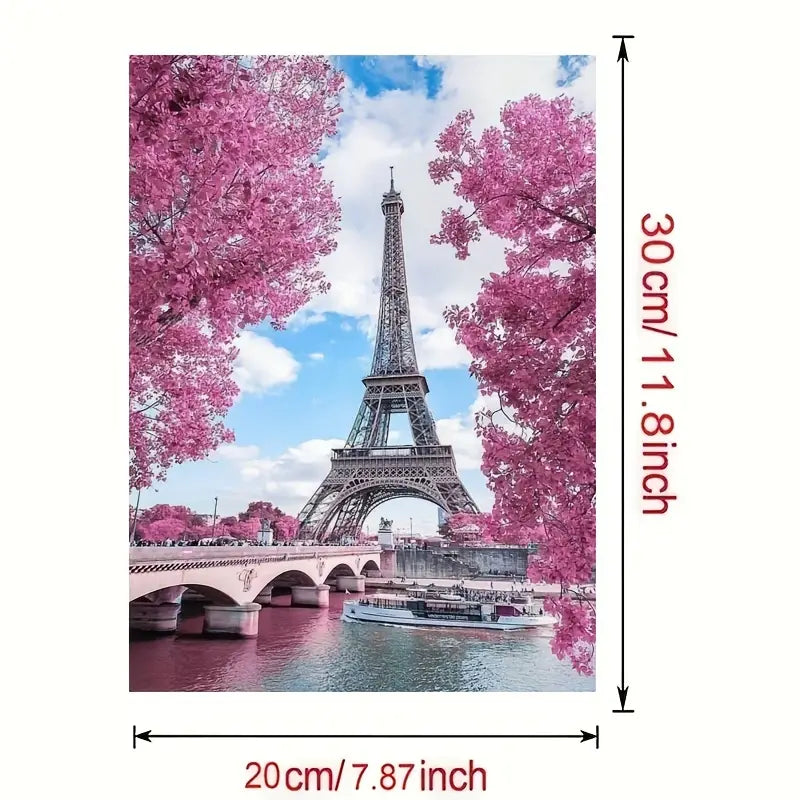 Paris Arte con diamantes 20x30