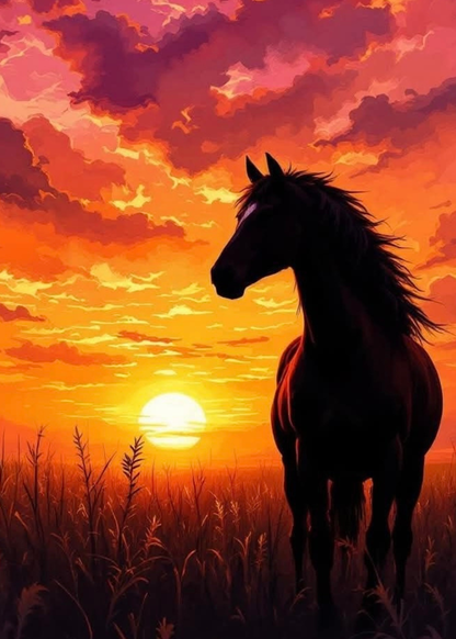 Corazón Indomable | Animales by Diamantivo 30 x 40