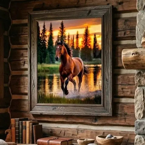 Alma Salvaje Premium Arte con diamantes 50 x 40