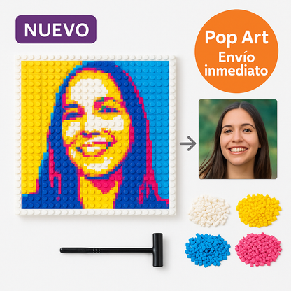 Bloques Pixel Art Personalizados – Convierte tu foto en arte único