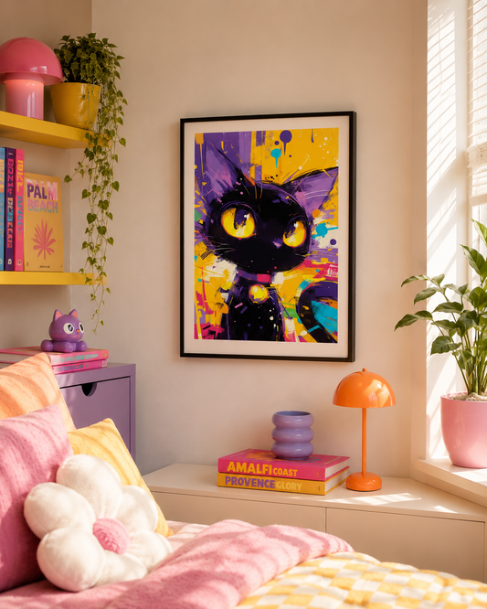 Gato Urbano | Animales by Diamantivo 30 x 40