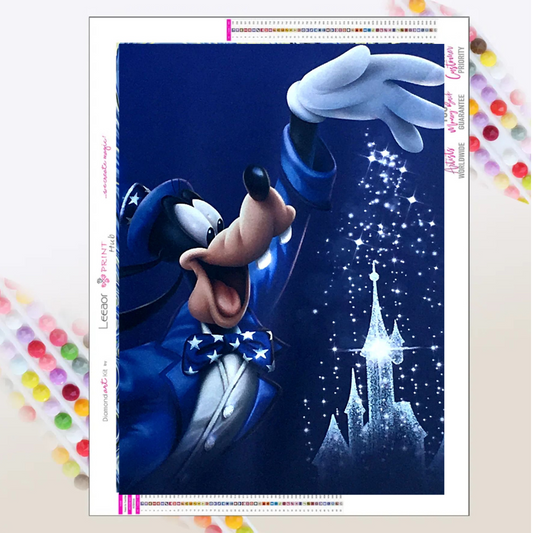 Goofy Arte con diamantes 20 x 30