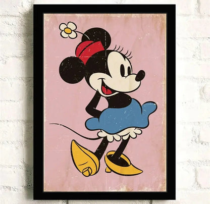 Minnie 2 Pintura con Números 40 x 40