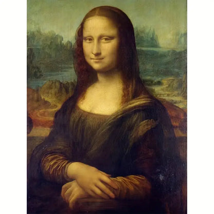 Mona Lisa Arte con diamantes 30x40