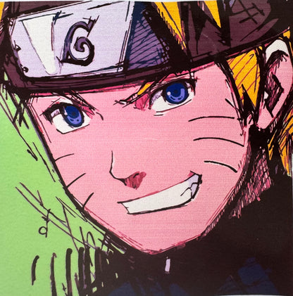 Naruto 2 Pintura con Números 40 x 40