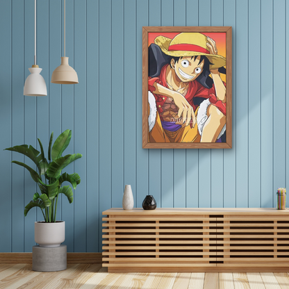 One Piece 7 Arte con diamantes 30x40