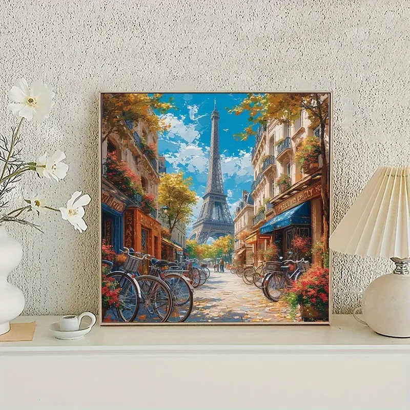 Paris 7 Arte con diamantes 40x40