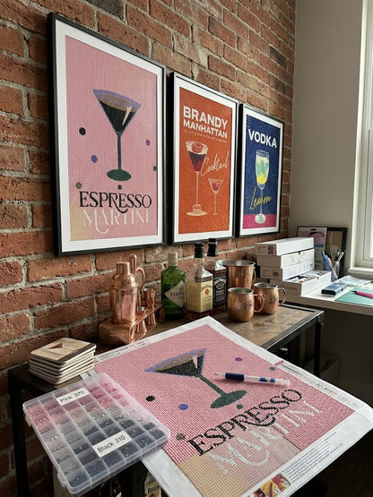 Espresso Martini | Happy Hour by Diamantivo 25 x 35