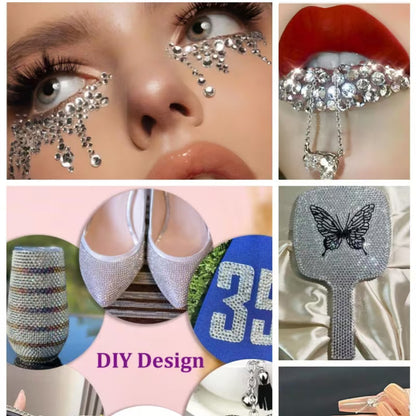 Ideas de uso del kit bedazzling plateado