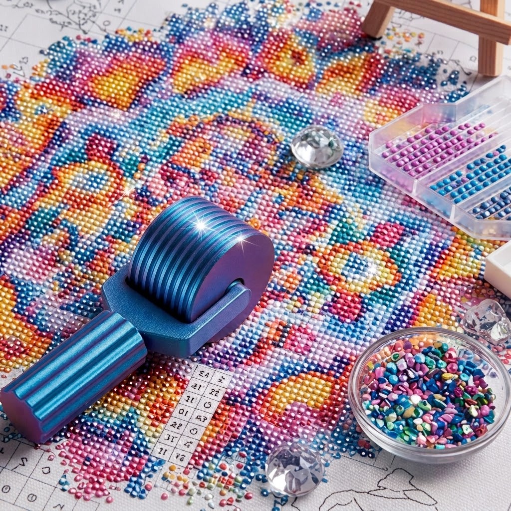 Rodillo Alineador de Diamantes – Diamond Painting