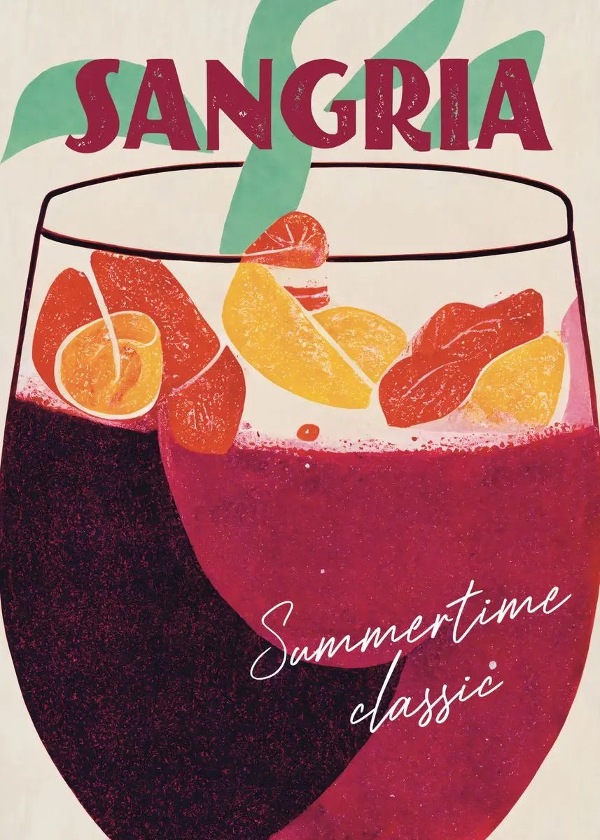 Cuadro de diamantes Sangría - Happy Hour by Diamantivo