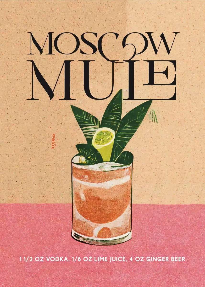 Cuadro de diamantes Moscow Mule - Happy Hour by Diamantivo