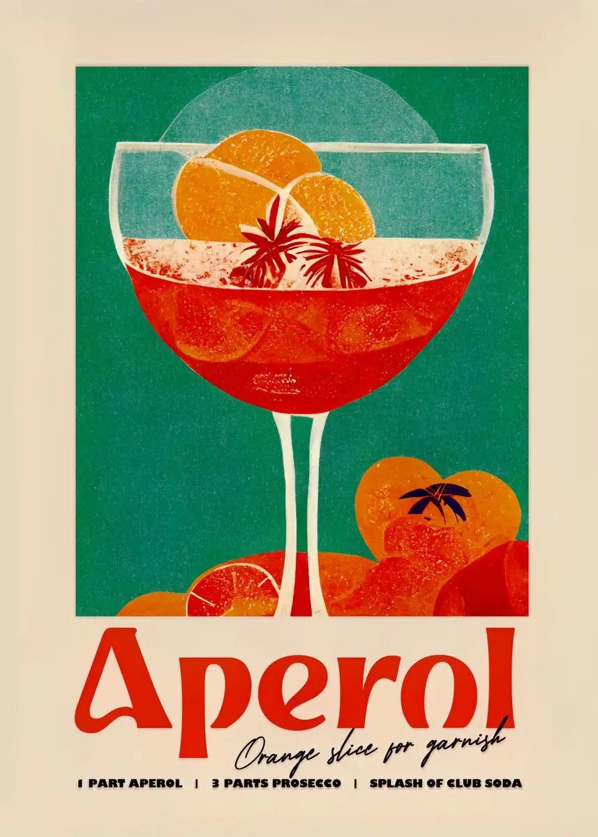 Cuadro de diamantes Aperol - Happy Hour by Diamantivo