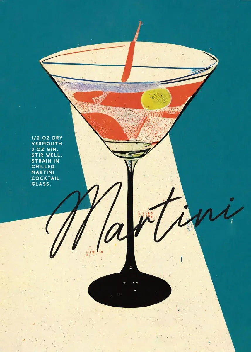 Cuadro de diamantes Martini Clásico - Happy Hour by Diamantivo