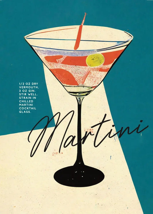 Cuadro de diamantes Martini Clásico - Happy Hour by Diamantivo