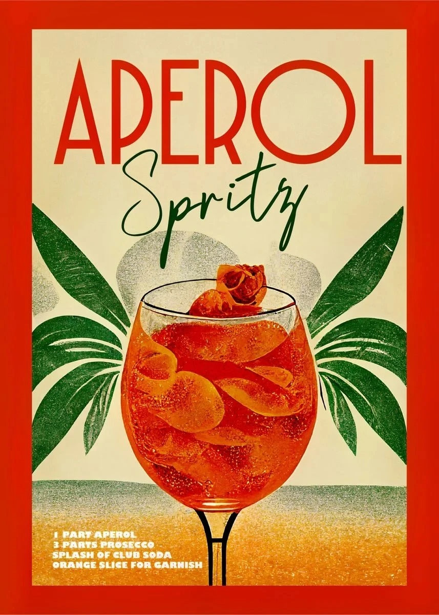 Cuadro de diamantes Aperol Spritz - Happy Hour by Diamantivo